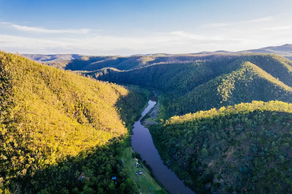 Clarence river opening in Tabulam, Northern Rivers